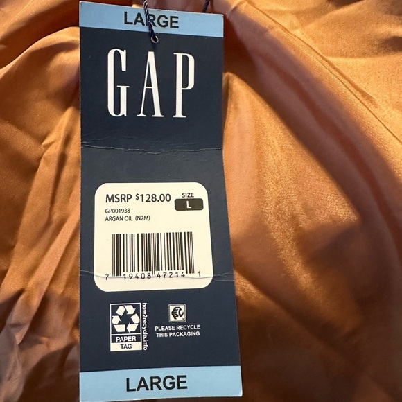 Gap NWT large brown Sherpa jacket - Picture 3 of 7